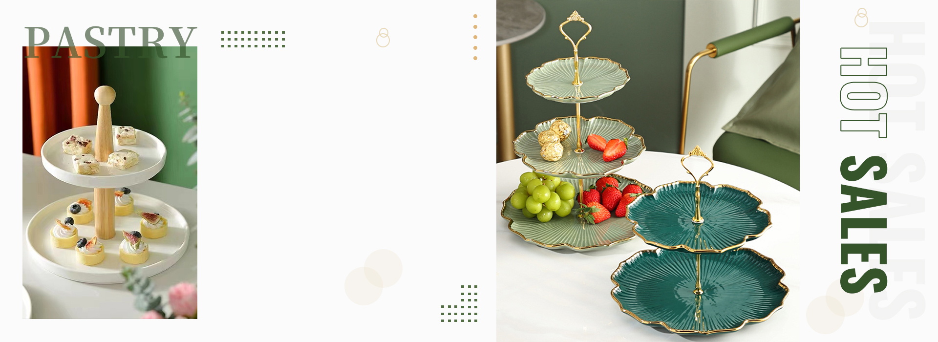 multicolored plates and dishes